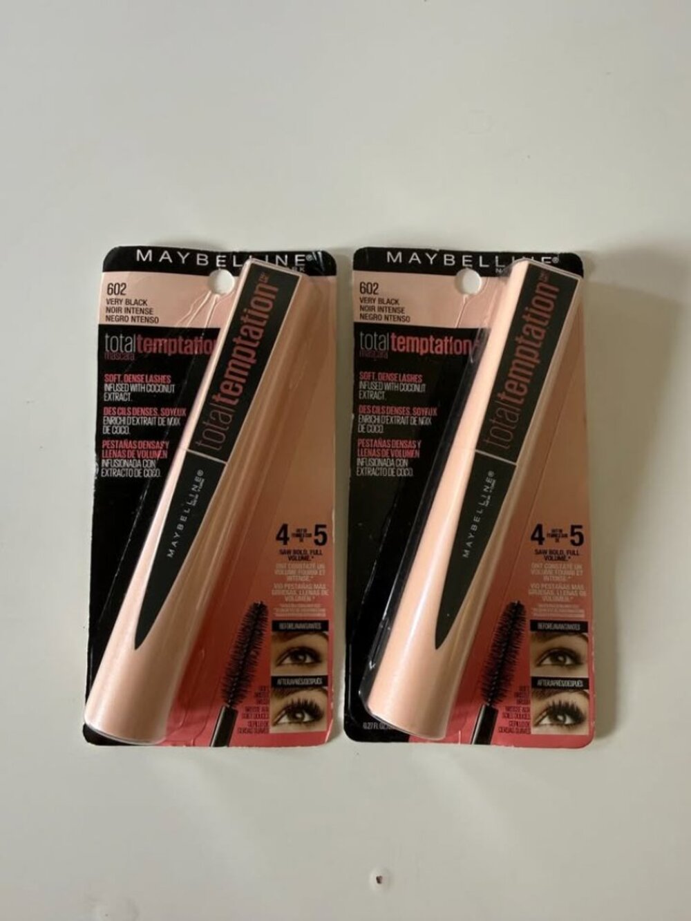 Maybelline Total Temptation Mascara - 602 Very Black